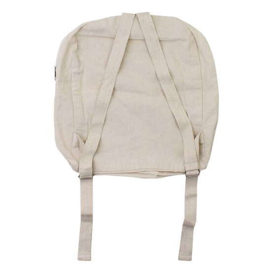 Natural Cotton Rucksack Bag image number 2