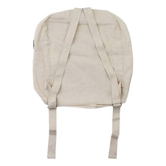 Natural Cotton Rucksack Bag