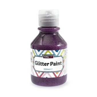 Purple Glitter Paint 150ml