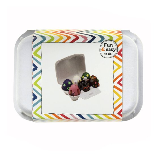 Decorate Your Own Ceramic Eggs 6 Pack image number 4