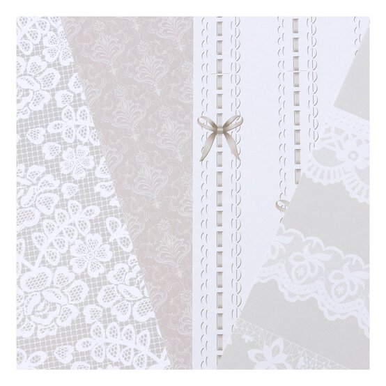 Vintage Lace Paper Pad A4 24 Pack image number 2