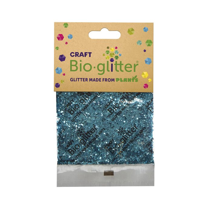 Brian Clegg Sky Blue Craft BioGlitter 20g Hobbycraft