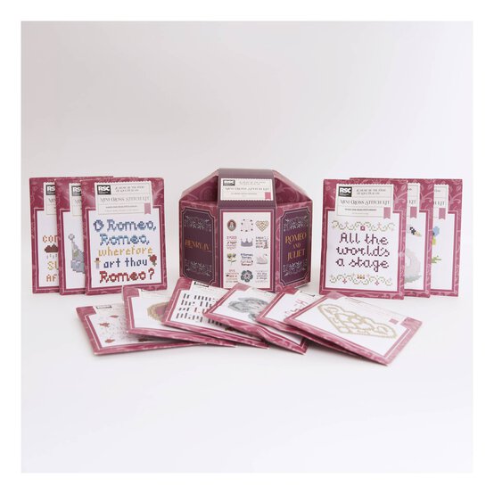 RSC Love Mini Cross Stitch Kit 12 Pack  image number 2