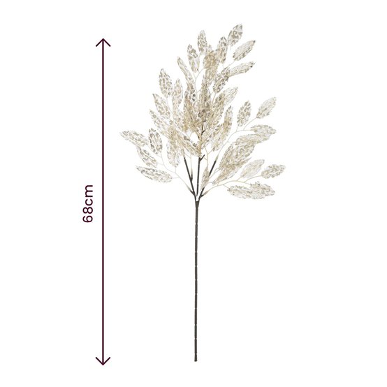 Gold Handmade Leaf Pick 68cm  image number 3