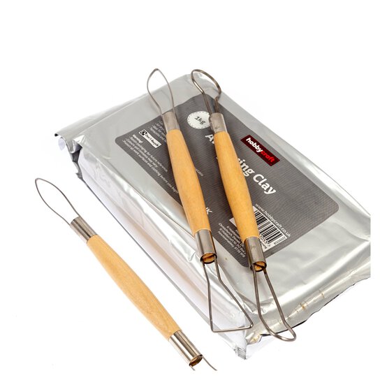 Double-Ended Clay Tool Set 6 Pack image number 4