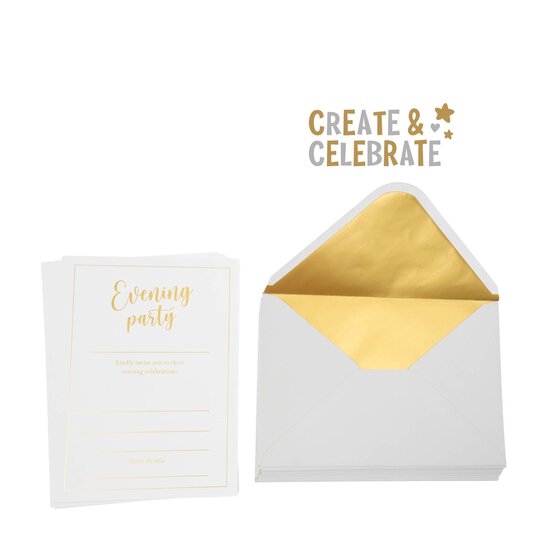 Create & Celebrate Evening Invites 20 Pack image number 1