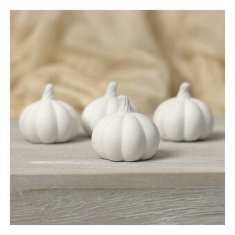 Mini Ceramic Pumpkins 4 Pack 