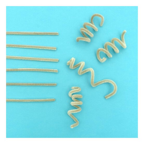 Light Brown Pipe Cleaners 12 Pack image number 3