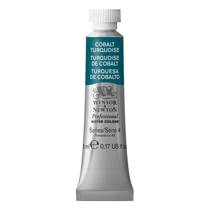Winsor & Newton Cobalt Turquoise Professional Watercolour Tube 5ml image number 1