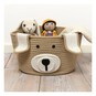Brown Dog Cotton Rope Basket 30cm x 18cm  image number 2