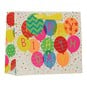 Birthday Balloon Gift Bag 23cm x 33cm image number 1