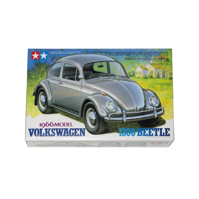 Tamiya 1966 Volkswagen 1300 Beetle Model Kit image number 1
