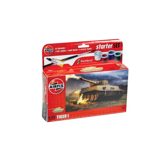Airfix Tiger I Starter Set 1:72 image number 1