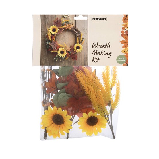 Sunflower Wreath Making Kit  image number 4