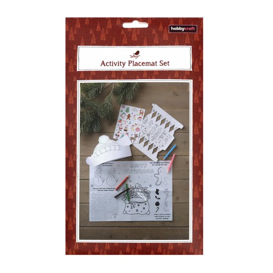 Christmas Activity Placemat Set image number 8
