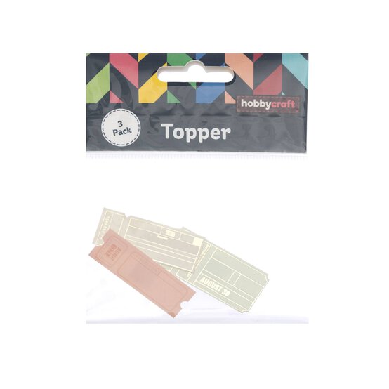 Ticket Card Toppers 3 Pack  image number 4