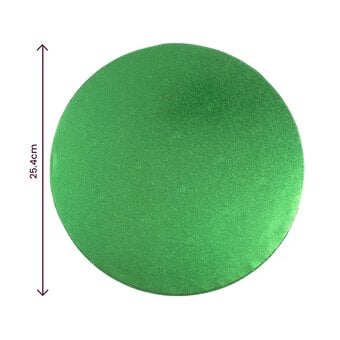 Green Round Cake Drum 10 Inches image number 3
