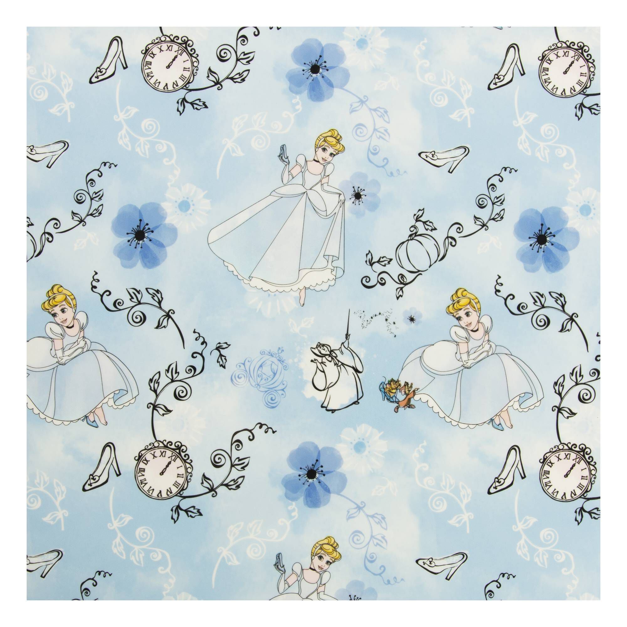 Disney Princess Permanent Vinyl 12 x 12 Inches 3 Pack | Hobbycraft