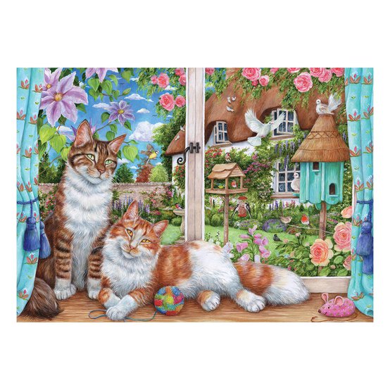 Falcon Lazy Afternoon Jigsaw Puzzle 1000 Pieces image number 2