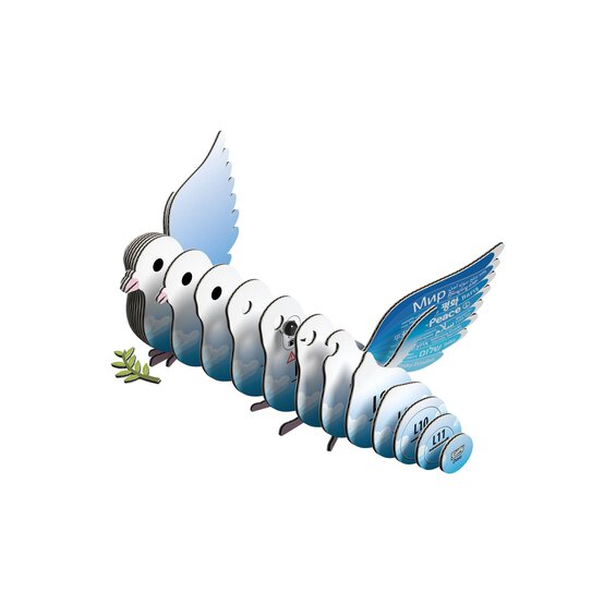 Eugy 3D Dove Model image number 2