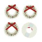 Wreath with Bow Card Toppers 4 Pack image number 3