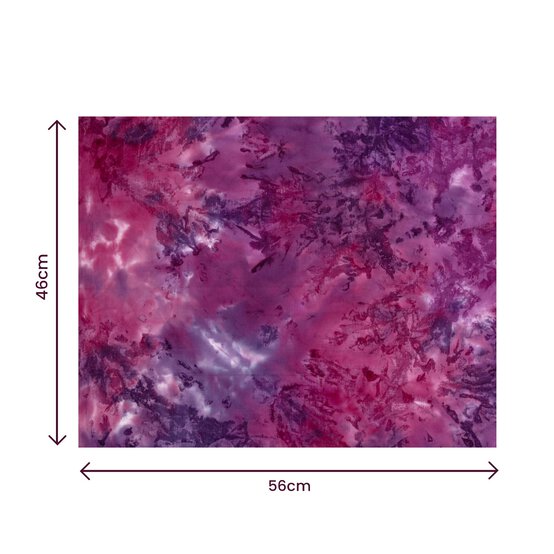 Blue and Pink Batik Cotton Fat Quarters 4 Pack image number 6