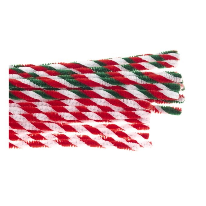 Christmas Twist Pipe Cleaners 25 Pack image number 1
