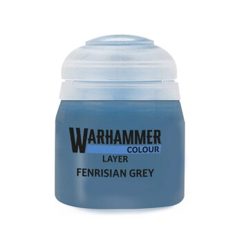 Warhammer Fenrisian Grey Layer Paint 12ml