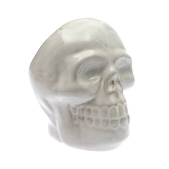Skull Pot Decoration 11cm