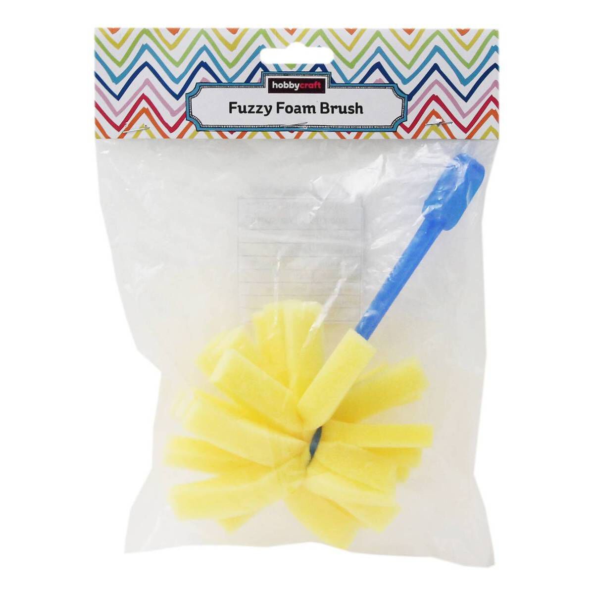 Fuzzy Foam Brush Hobbycraft