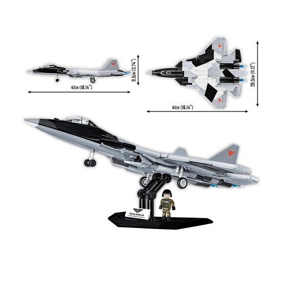 COBI Top Gun: Maverick Enemy Strike Jet Set 1:48 image number 3