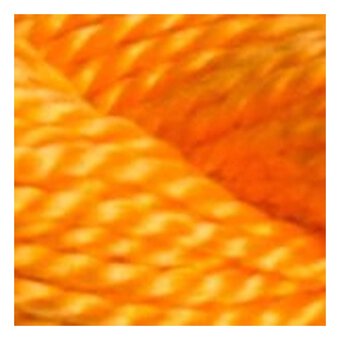 DMC Orange Pearl Cotton Thread Size 5 25m (741)