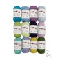 Knitcraft Cool Tone Tiny Cotton Friends Yarn 25g 12 Pack image number 1