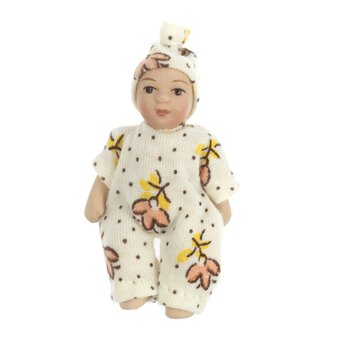 Porcelain Freya Baby Doll 7cm