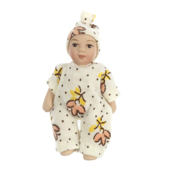 Porcelain Freya Baby Doll 7cm image number 1