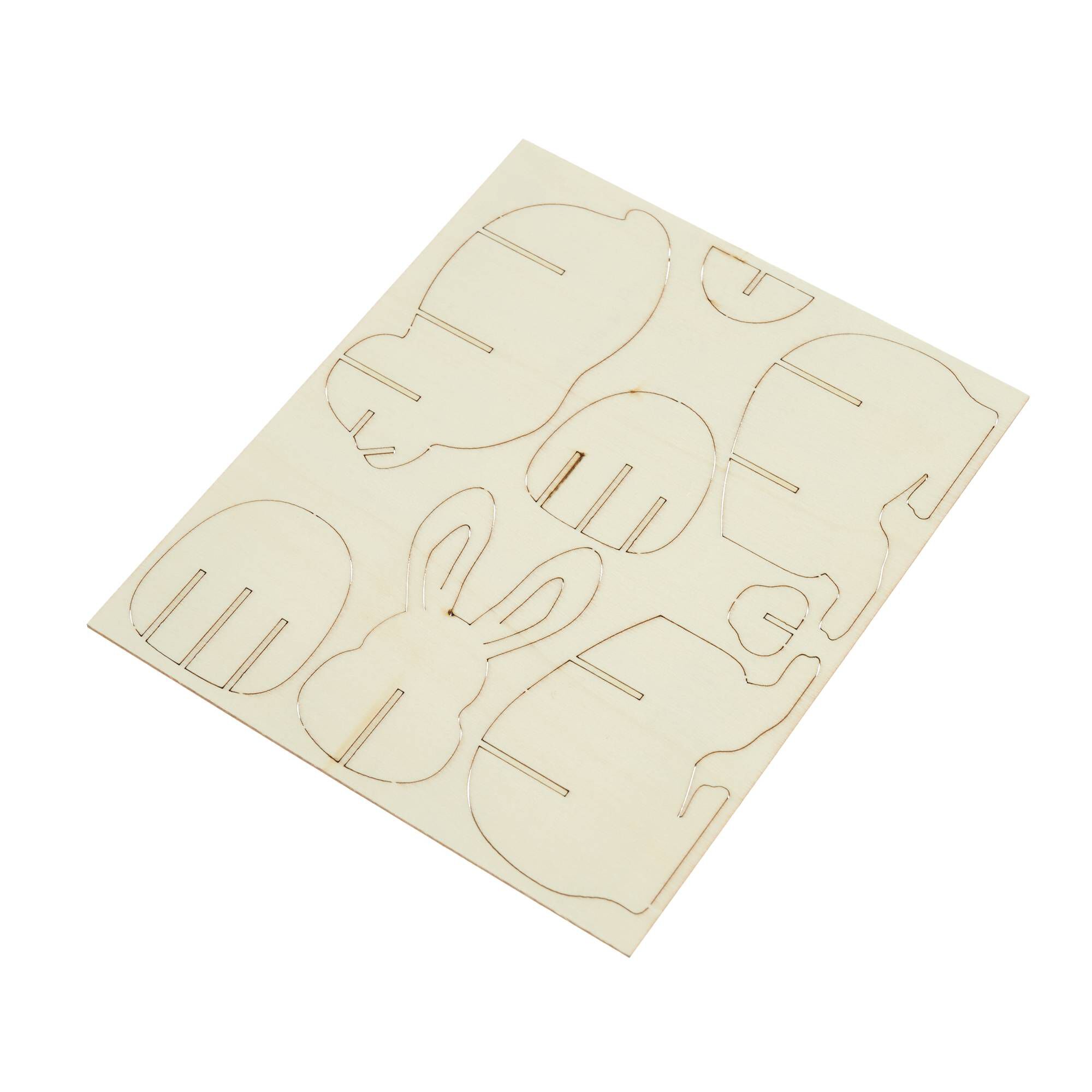 3D Wooden Rabbit Puzzle | Hobbycraft