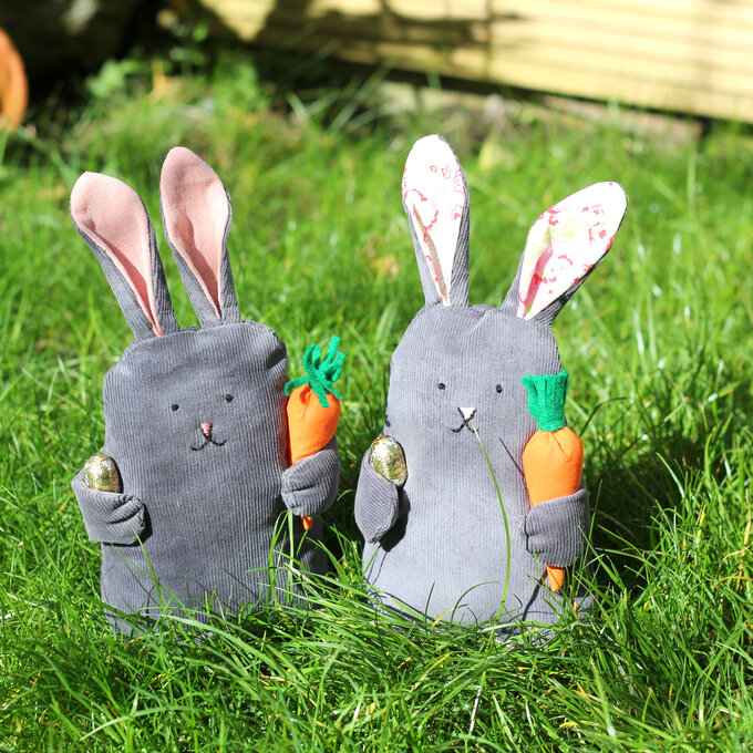 Make Your Own Cuddly Fabric Bunnies! image number 1