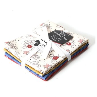 Mickey and Friends Happy Days Cotton Fat Quarters 4 Pack image number 3