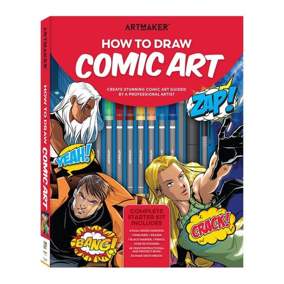Artmaker How to Draw Comic Art Kit image number 1