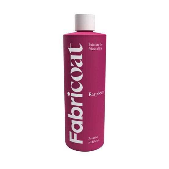 Fabricoat Raspberry Fabric Paint 500ml  image number 1