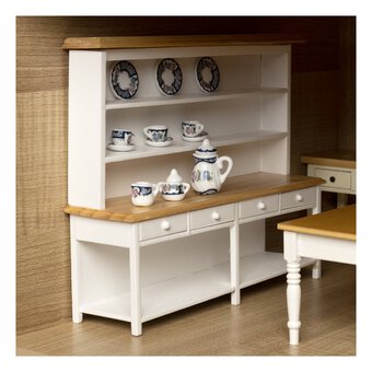 Doll&rsquo;s House Heavy Floral Tea Set 