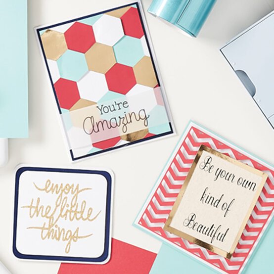 Your Cricut Explore Inspirational Notelets image number 1