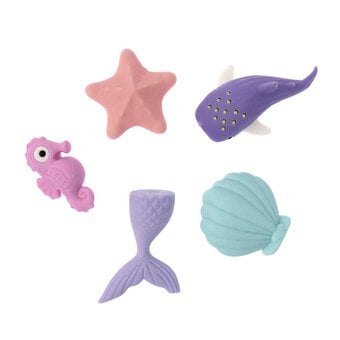 Ocean Life Erasers 5 Pack