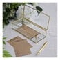 Create & Celebrate Gold Framed Glass Box 23cm x 10cm image number 2