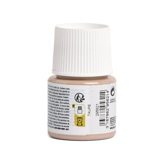 Pebeo Setacolor Taupe Leather Paint 45ml image number 3