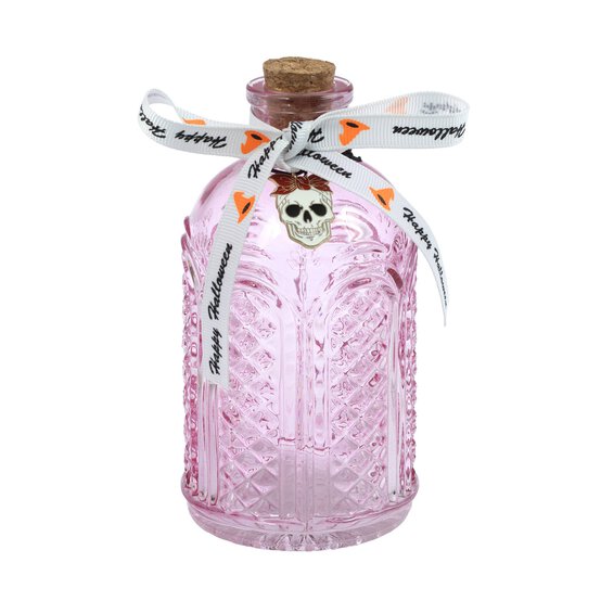 Pink Ghost Potion Bottle with Cork Top 13cm image number 3