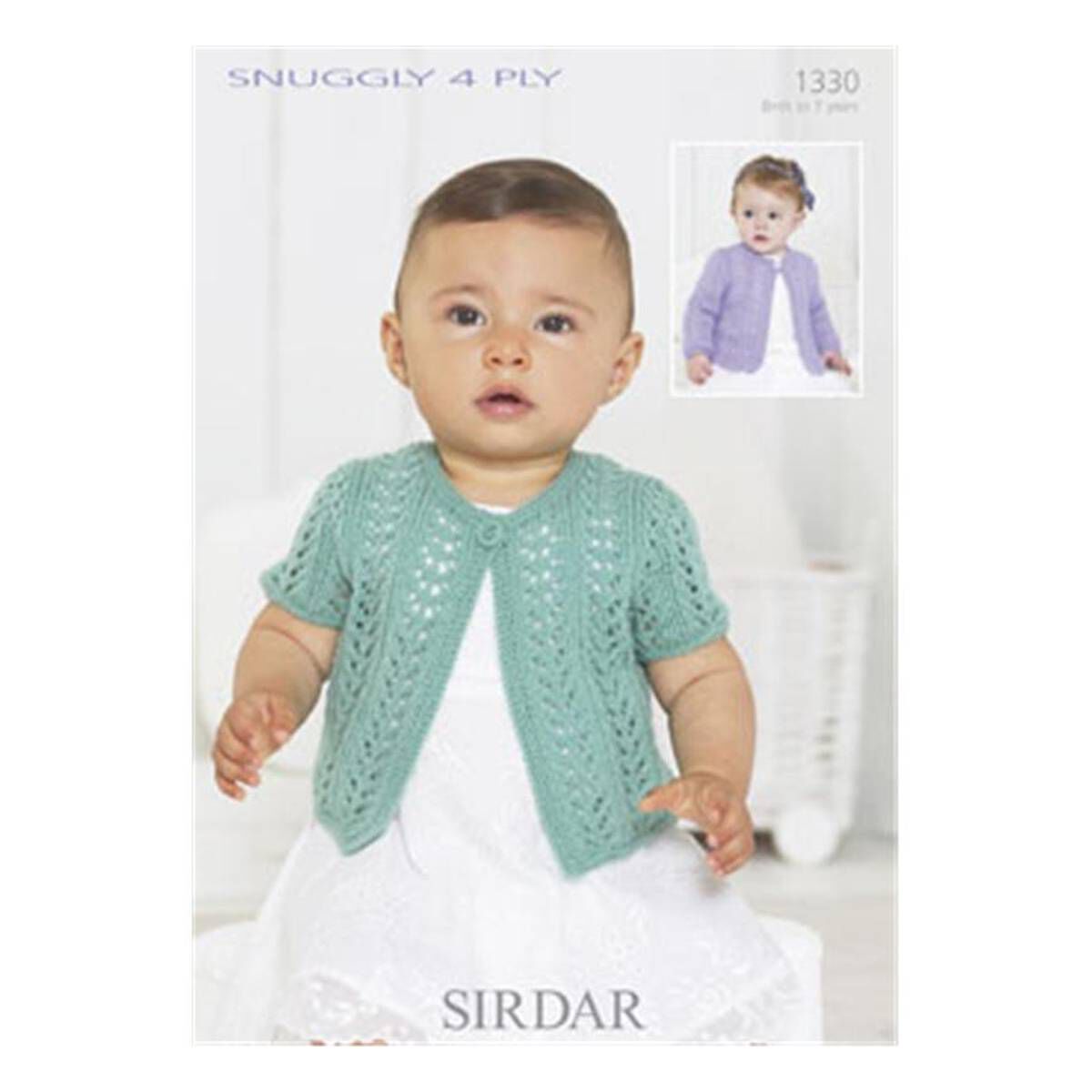 Sirdar Snuggly 4 Ply Girls Cardigan 