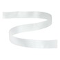 Ivory Double-Faced Satin Ribbon 18mm x 5m image number 2
