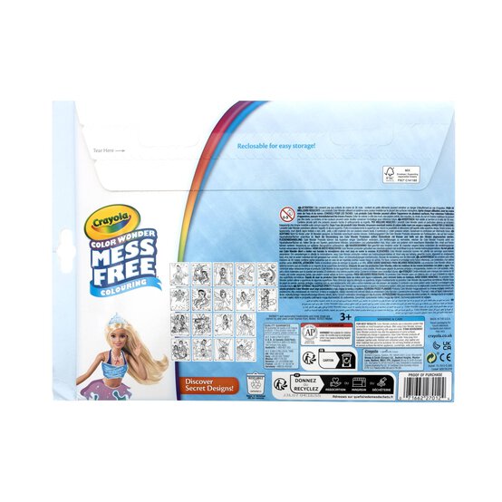 Crayola Barbie Color Wonder Colouring Set image number 6