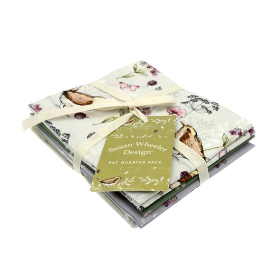 Nature’s Melody Cotton Fat Quarters 5 Pack image number 8